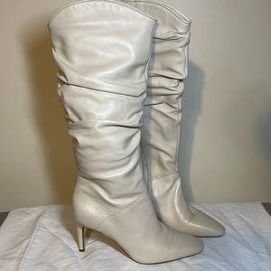Cream Vince Camuto Armonda boots size 7.5.